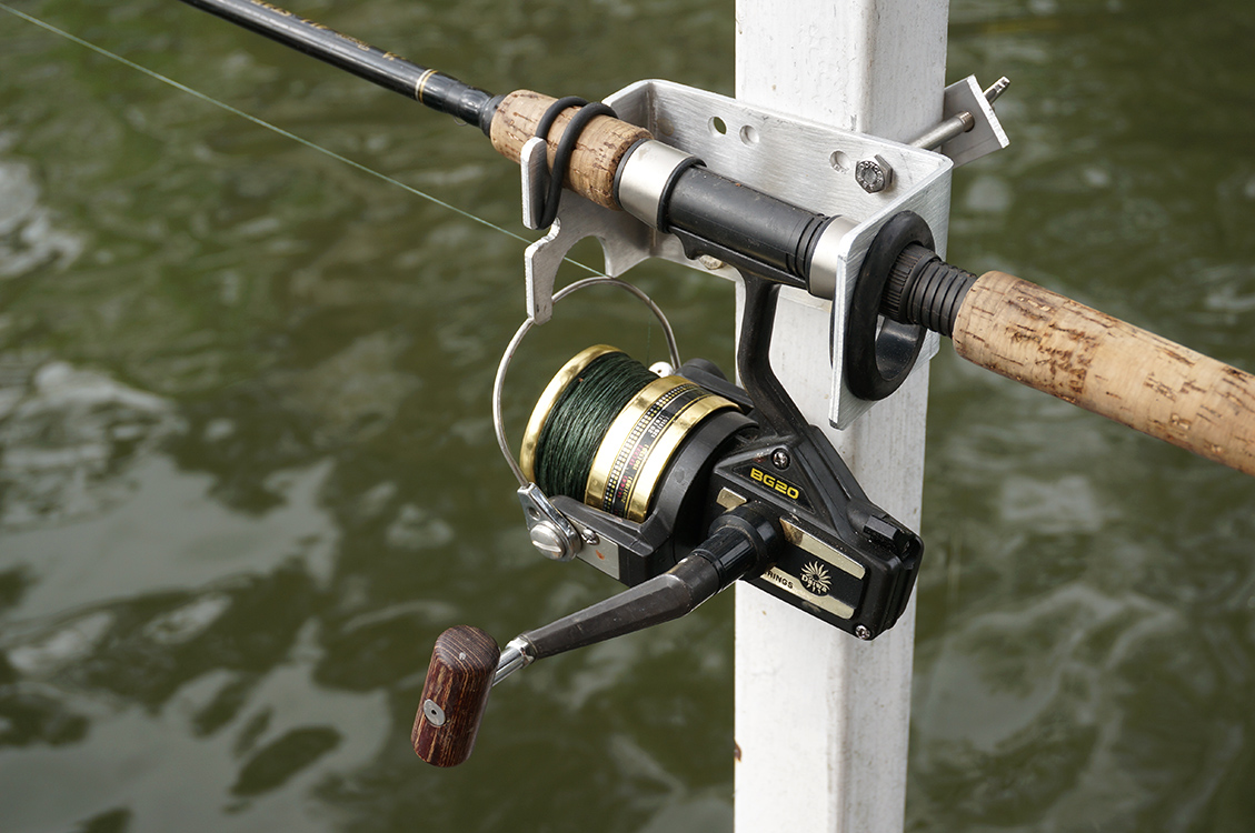 Carolina Rod Holders  Boat cleat fishing rod holders